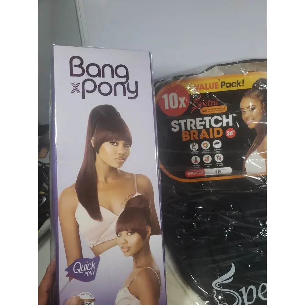 Amore Mio Spetra Stretch Braid Pre-Stretched Braiding Hair Color NEW Lot 2